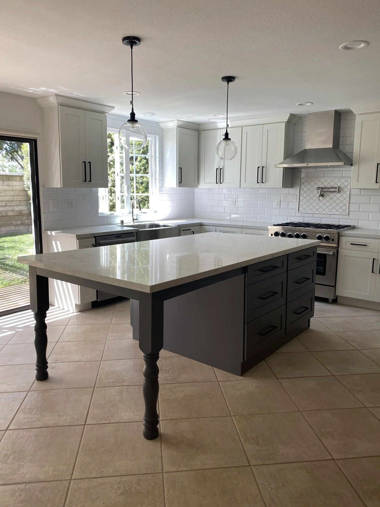 Bright custom kitchen remodel by JBC Design & Build